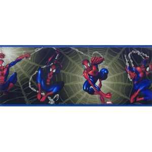 Black Spiderman Wallpaper Border