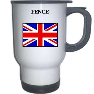   UK/England   FENCE White Stainless Steel Mug 