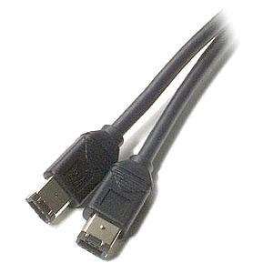  Steren FireWire Cable. 506 806 STEREN 6FT 6 6PIN IEEE 1394 