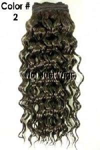 HUMAN HAIR EXTENSION ITALIAN PERM WAVY 14 WEAVING  