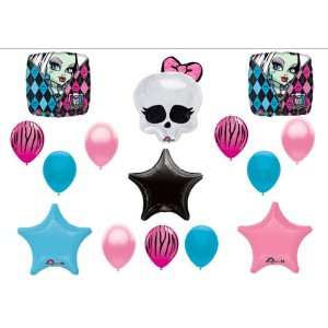  Monster High Skullette Birthday Balloon Bouquet Kit 