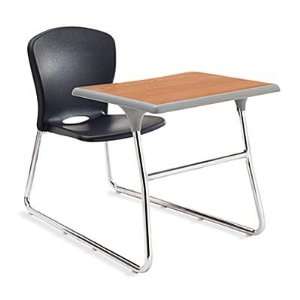  Accomplish Series Student Desk, Lava Seat