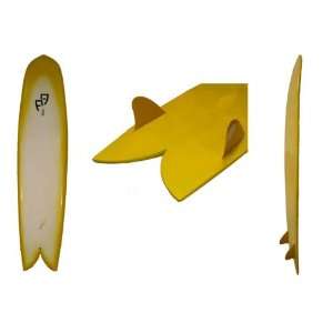  Koi 84 Twin Fin Retro Fish Surfboard (Epoxy) Sports 