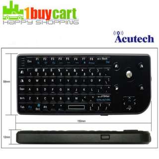 4G Wireless laser Keyboard with Mouse Trackball RJ  