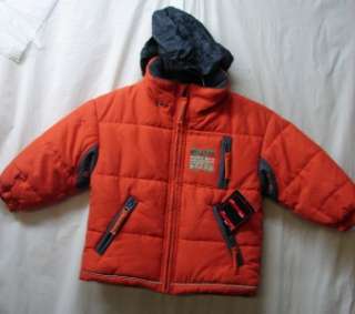 Killtec Youth Snow Ski Snowboard Jacket Orange 2T NEW  