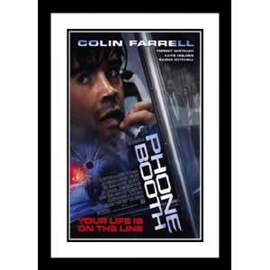 Phone Booth 20x26 Framed and Double Matted Movie Poster   Style A 