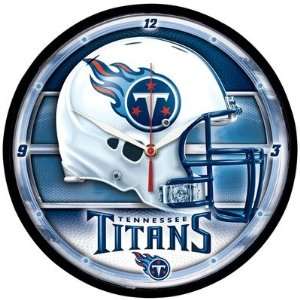  NFL 12.75 Round Clock   Tennessee Titans
