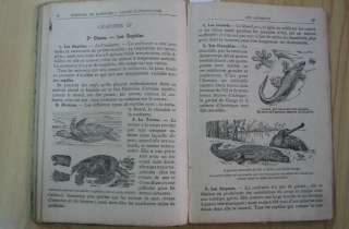 ANTIQUE 1926 ANATOMY & NATURAL SCIENCES BOOK   PARIS  