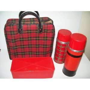  3 piece Lunch box set   regular thermos, wide mouth 