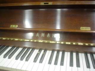 Yamaha U1 acoustic studio piano walnut used vertical  