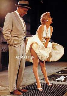 Marilyn Monroe Pin up Poster 7 Year Itch Dress Way up  