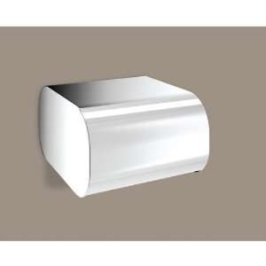   Round Chrome Toilet Paper Dispenser with Cover 3225 13