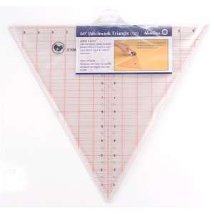  60° Patchwork Triangle 12   Hemline Rulers Arts, Crafts 