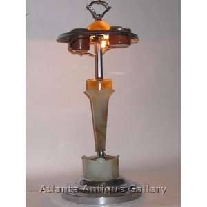  Art Deco Lamp / Smoke Stand