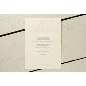  Baroque Wedding Invitations by Peculiar Pair Press Health 