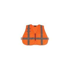  PSV Safety Vests   Reflective   Hi Viz Orange   S396   5X 