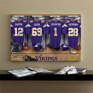   Locker Room Prints   Minnesota Vikings   16x24