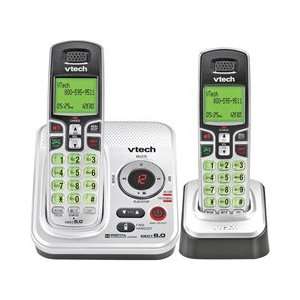  Vtech CORDLESS PHONE 2 HNDST DECT 6.0SILVER,SPEAKERPHONE 2 