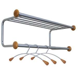  Alba Wall Coat and Hat Rack, 11.8 x 11.8 x 29.5 Inches 
