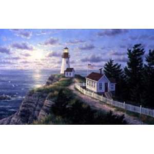    Cape Disappointment Lighthouse Wall Mural