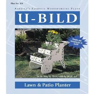  LAWN and PATIO PLANTER (Woodworking Plan)