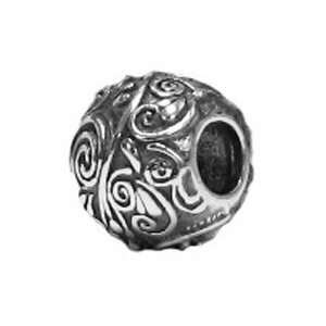 Genuine Zable (TM) Product. 925 Sterling Silver Whimsical Spacer Bead 